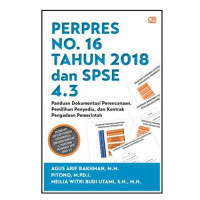 Image of PERPRES NO.16 TAHUN 2018 DAN SPSE 4.3