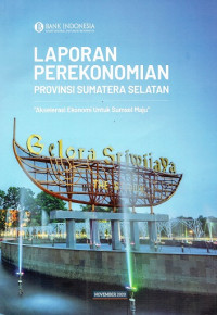 Image of Laporan Perekonomian Provinsi Sumatera Selatan Edisi November 2020