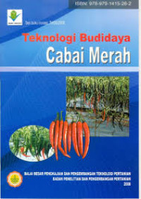 Image of TEKNOLOGI BUDIDAYA CABAI MERAH ebook
