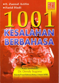 Image of 1001 KESALAHAN BERBAHASA