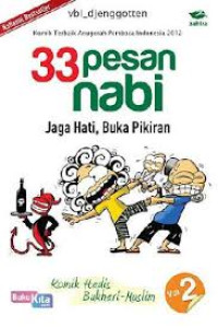 Image of 33 Pesan Nabi Jaga Hati, Buka Pikiran