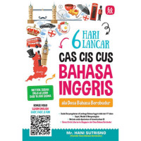 Image of 6 HARI LANCAR CAS CIC CUS BAHASA INGGRIS