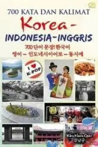 Image of 700 KATA DAN KALIMAT KOREA-INDONESIA- INGGRIS