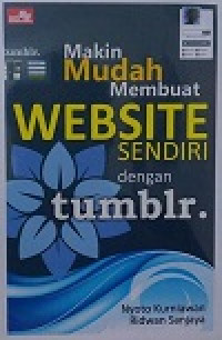 Image of Makin mudah membuat website sendiri dengan  tumblr.--