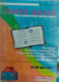 Image of MATH QUICK TRIK BERHITUNG SUPER CEPAT