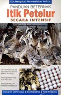Image of PANDUAN BETERNAK ITIK BERTELUR SECARA INTENSIF
