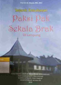 Image of SEJARAH KESULTANAN PAKSI PAK SEKALA BRAK