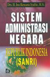 Image of SISTEM ADMINTRASI NEGARA