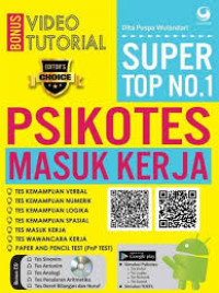 Image of SUPER TOP NO.1 PSIKOTES MASUK KERJA