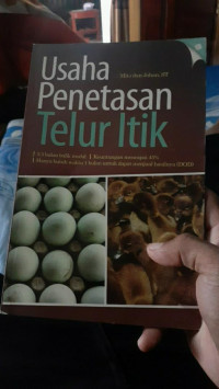 Image of USAHA PENETASAN TELUR ITIK